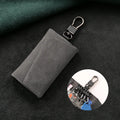 Genuine Leather Key Organizer | Multi-Key Holder with Card Slot